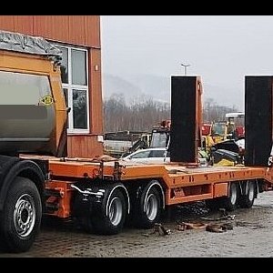 foto 40/32t podval přívěs 4os Goldhofer Moeslein podvalník