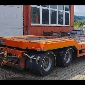 foto 40/32t podval přívěs 4os Goldhofer Moeslein podvalník